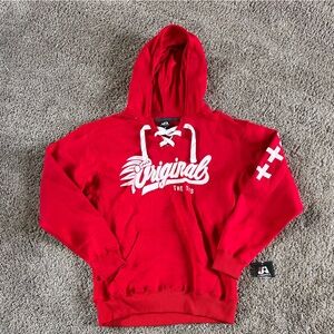 Red Hoodie Sweatshirt
